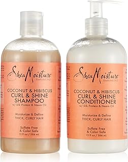 Shampoo box and picking up with cocoa, moisturizing shea butter and hibiscus flower for shiny hair 385 ml.. DIAYTAR NIGERIA: Where shopping is easy, prices are low, and delivery is just days away.