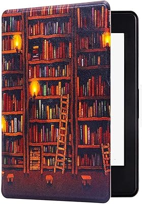 Thin Gogodiz case designed for the new Kindle Paperwhite 6.8 "(11th generation 2021) and the Kindle Paperwhite Premium Edition Smart Cover with standal standby and awakening (library).. Discover endless shopping possibilities at DIAYTAR NIGERIA, with budget-friendly prices and reliable delivery.