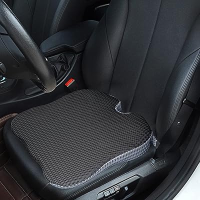 Driver's car seat pillow to improve driving vision - Sharm -shaped car mousse car pillow for driving headquarters to improve healthy driving posture.. Shop without limits at DIAYTAR NIGERIA and receive your purchases at budget prices within the week.