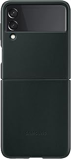Samsung Galaxy Z Flip 3 phone case, Leather protective cover, robust protection and shocking for smartphone, American version, green (EF-VF711Lgegus).. Discover a world of affordable shopping with DIAYTAR NIGERIA's vast marketplace delivered to you in days.