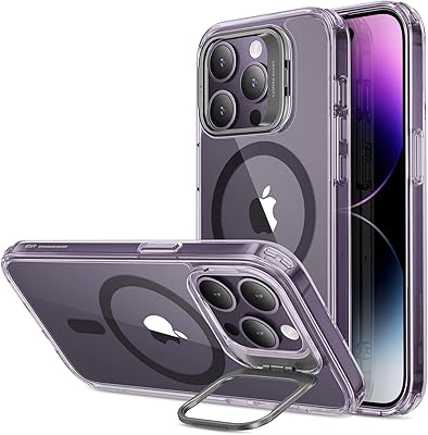 The ESR Magsafe mobile shell supports wireless magnetic loading, integrated camera support ring, scratch -resistant back, classic shell with iphone 14 pro, transparent purple.. Experience the power of choice with DIAYTAR NIGERIA's extensive catalog and reliable delivery service.