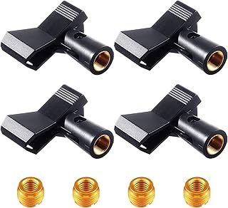Clips for microphone foot, 4 rooms microphone clip support with 4 adapters, adjustable microphone foot, wireless microphone foot clip, for microphone foot, with 3/8 "female male adapter.. Shop smarter with Nigeria's premier e-commerce platform, featuring affordable products delivered nationwide.