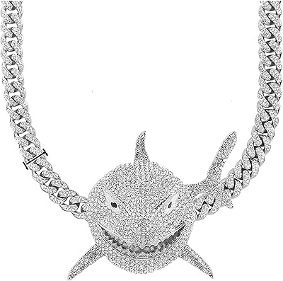 Diamond collar chain Ziqui Hip Hop Hip Hop Plated 18 Carats with chain.. Shop smarter with DIAYTAR Nigeria — affordable prices and a wide product range delivered in just 5 to 8 days.
