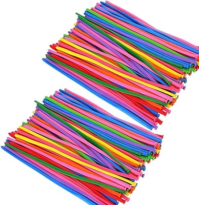 Elite fine balloons, long decoration balloons, matching colors, set of 100 pieces, twisted balloons. birthday balloons, wedding balloons.. DIAYTAR NIGERIA: Connecting Nigerians with their needs through our affordable and diverse marketplace.