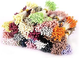 Joyzan 1800 flower stamens, 1 mm multicolored artificial plastic, flower manufacturing supplies, flower centers, flower manufacturing tools for the manufacture of cards and crafts.. Shop smart, shop DIAYTAR — Nigeria’s trusted e-commerce site.