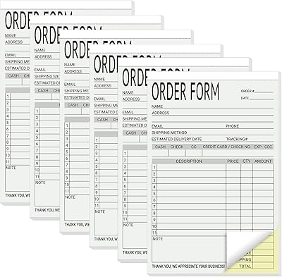 Suitable for a package of 6 command and order forms.. DIAYTAR NIGERIA: Making quality products accessible to all Nigerians at affordable prices.