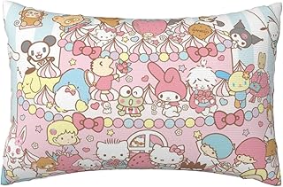 Anime design pillowcase with zipper, double -sided printing, ultra -soft cushion cover for sofa and bedroom 20 x 30 inches.. DIAYTAR NIGERIA makes quality accessible with low prices and reliable 5-8 day nationwide delivery.