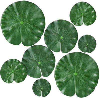 Sholay 8 pieces 4 Sizes Floating Flooring Lotus Leaf Aquarium Aquarium Aquarium Decoration of Aquarium Pond Aquarium Pond.. Your complete marketplace solution, DIAYTAR NIGERIA offers unbeatable value with delivery within the week.