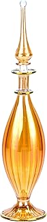 Egyptian Nilecart Big Size 9 "Egyptian perfume bottle handcrafted in Egypt for your perfume, your essential oils, your Egyptian decoration or your party table.. DIAYTAR NIGERIA: Putting quality products within reach of every Nigerian through our affordable marketplace.