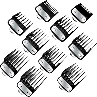 Wahl Premium Haircut Protectors with metal clip, set of 10 cutting protections compatible with most wahl razors.. Discover why thousands choose DIAYTAR NIGERIA for affordable products delivered in less than a week.