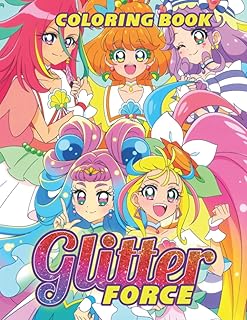 Coloring book GLịTTẹR FọRCẹ: live coloring pages presenting creative illustrations of favorite anime characters for all ages to relieve stress and relax.. DIAYTAR NIGERIA delivers happiness in 5-8 days with our affordable and diverse product range.