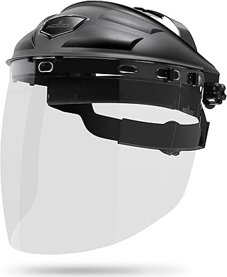 Nocry robust safety facial screen for transparent mask grinding with screen.. Shop from anywhere in Nigeria and receive your DIAYTAR purchases at affordable prices within a week.
