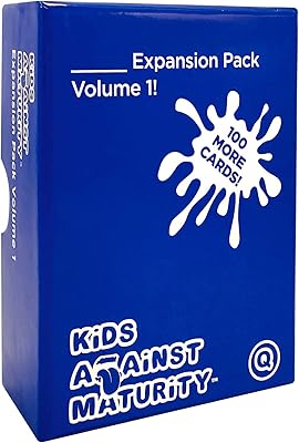 Kids Against multiplayer card game for children and families in extension pack n ° 1, super fun game for family holidays (main game sold separately).. Experience the convenience of boundless shopping with DIAYTAR NIGERIA's vast selection and quick delivery.