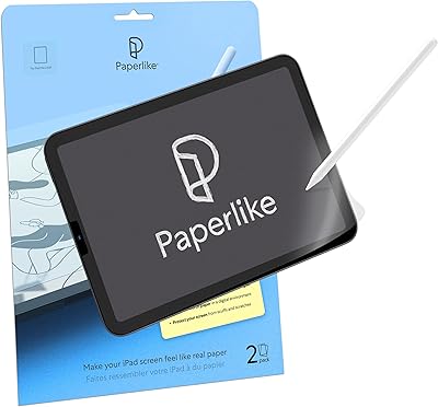 Matt screen protector similar to paper to draw, write and take notes for iPad mini 8.3 inches (2021) - 2 pieces.. Shopping made simple with DIAYTAR NIGERIA's vast selection and budget-friendly nationwide delivery.