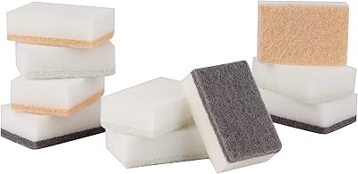 Royalford Royal BRITE RF10626 Robust cleaning sponges, Succing pads for kitchen and bathroom sink, multicolored.. DIAYTAR NIGERIA delivers happiness in 5-8 days with our affordable and diverse product range.