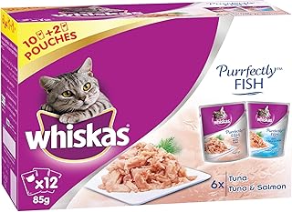 A damp food box for perfectly tuna and salmon cats contains 10 sachets + two free sachets of Whiskas of 85 grams.. Big selection, small prices — shop now on DIAYTAR Nigeria.