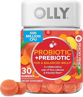 First Probiotics + Prebiotic chewable supplement, 30 -day supply (30 crunch tablets), peaches, probiotics, living crops and prebiotic fibers.. Shop across categories at DIAYTAR NIGERIA with the confidence of affordable prices and delivery within 8 days.