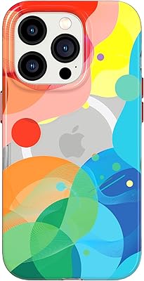 Tech Protective shell 21 For iPhone 14 Pro Evo Art T21-9926 Compatible with Magsafe with exclusive illustration, scratch resistant and protection against multiple falls 12 feet long; Multiple geometric motif, Evo Art with Magsafe.. With DIAYTAR Nigeria, everything is within reach — and within budget.