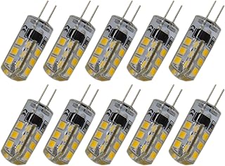 10 pieces G4 AC 220V 2.5W 180 Lumens 3000-3500 SMD 2835 24 LED (Warm white).. Discover the convenience of DIAYTAR NIGERIA's vast product range delivered affordably in 5-8 days.