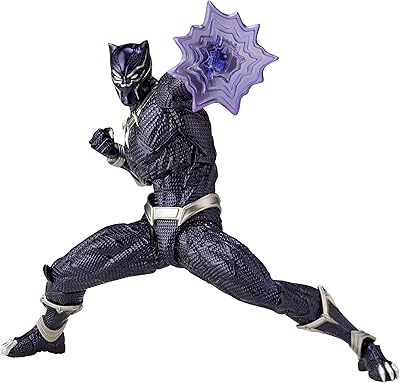 Kayodo Amazing Yamaguchi Black Panther Figure 6.7 "(170 mm), figurine peinte in abs et pvc, revoltec.. Experience convenient online shopping on DIAYTAR Nigeria — wide selection and affordable delivery.