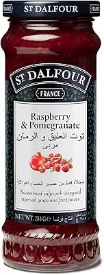 St dalfour raspberry jam and grenade 284 g.. DIAYTAR NIGERIA brings the market to your fingertips with affordable prices and swift delivery services.