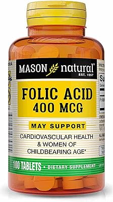 Folic acid tablets Mason 400 with folic acid 665 mcg (100 pieces).. Get what you need, when you need it — DIAYTAR Nigeria delivers fast.