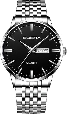 Luxury business watches for men, stainless quartz steel bracelet, fitness watches, classic analog business watch for men.. Easy checkout, quick delivery — shop now on DIAYTAR Nigeria.