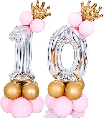 LCR birthday Balloons with helium crown and latex balloons for children's birthdays, birthdays, photo sessions or any celebration to make a special opportunity - 40 inch (1 meter) (money - 10).. DIAYTAR NIGERIA brings the market to your fingertips with affordable prices and swift delivery services.