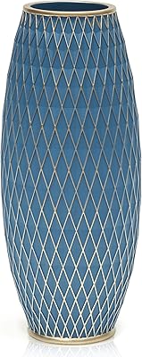 Swanti flower vase, 11 inches high, simple design and unique shapes, floor vase for bedroom, living room, office and kitchen.. DIAYTAR NIGERIA: Making quality products accessible to all Nigerians at affordable prices.