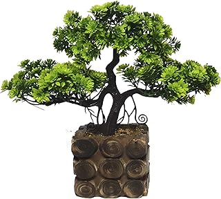 Litleo for the house, office table, artificial bonsai gift with pot (24 cm, multicolored) (free standard delivery).. Discover why millions choose DIAYTAR for affordable online shopping with delivery in just 5-8 days.
