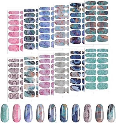 12 sheets of stickers of full marble nail polish, printed marble motif, self-adhesive nail polish stickers, nail art bands for women and girls.. Shop from our extensive catalog at DIAYTAR NIGERIA and enjoy doorstep delivery in just 5-8 days.