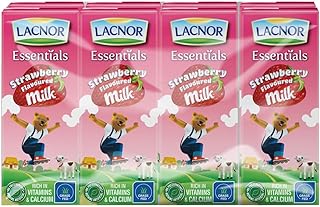 Milk flavored with Lacnor strawberry 8 x 180 ml.. Experience shopping satisfaction with DIAYTAR NIGERIA's vast selection and budget-friendly delivery options.