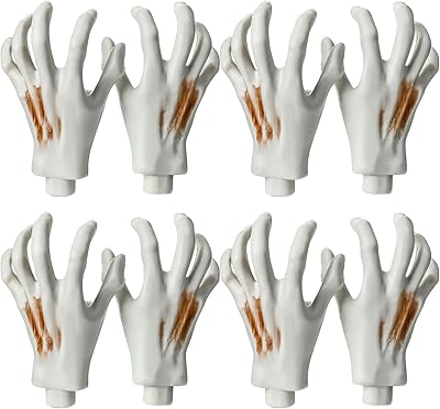 Yunsailing 4.6 inch 8.6 -inch frightening Halloween skeleton hands and Zombie Zombie Hands Hand Accessories for Halloween Haled Halloween Terror Désing Decorations Decorations Decorations.. Why pay more? DIAYTAR Nigeria gives you the best for less.