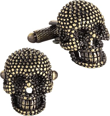 Hawson gold cufflinks for men, cufflinks in ancient bronze for French shirt, fancy wedding gift for the groom.. The best online shopping experience in Nigeria — DIAYTAR delivers it all.