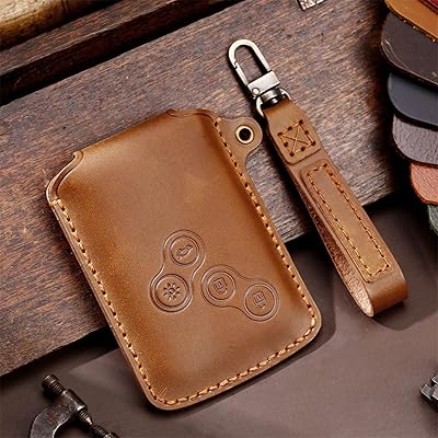 Leather cover for Renault car key Duster Captur Clio Logan Megane 1 2 3 Koleos Scenic 4 buttons.. DIAYTAR NIGERIA bridges the gap between desire and affordability with nationwide delivery in under 8 days.