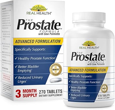 Real Health Laboratories prostate formula with Saw Palmetto - 270 tablets.. Order today, receive this week — shopping with DIAYTAR Nigeria is that simple.