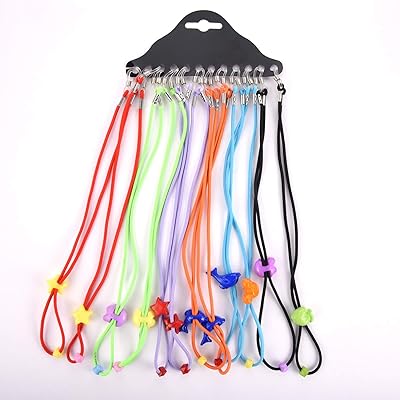 Bobby AE children's adjustable elastic nylon glasses strap - 12 pieces.. With DIAYTAR Nigeria, shopping online is easy, affordable, and fast.