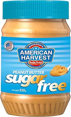 Creamy peanut butter with fructose without sugar American Harvest, 510 g.. DIAYTAR NIGERIA makes every purchase count with our affordable prices and reliable 5-8 day shipping.