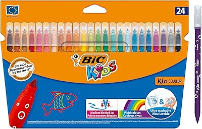 BIC -to -tip -in -color bic -colored pencils for children, medium point, 24, multicolored package, 841800.. Shop smarter with DIAYTAR NIGERIA's diverse marketplace and budget-friendly nationwide delivery.