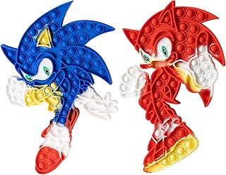 Netlo Sonic Pop Fidget Toy Anti-Stress in Silicone Large 10 "14" ideal.. DIAYTAR NIGERIA transforms online retail with our affordable platform and dependable shipping service.