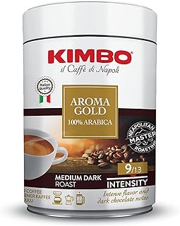 3 Boîtes de Kimbo Espresso Coffee Italian Aroma Gold 100% Arabic.. DIAYTAR NIGERIA brings the market to your fingertips with affordable prices and swift delivery services.