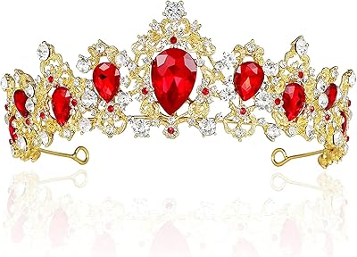 Diviem of Queen Baroque Golden Alykdon for Women Brilliant Diademe For Wedding Princess in Crystal.. Shop with purpose at DIAYTAR NIGERIA and discover a world of products at budget-friendly prices.
