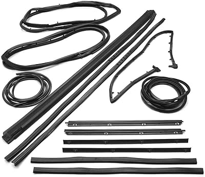 Apdty 133998 Kit of wipers for windshield for Jeep Wrangler 1987-1995 comprising the upper window front driver and passenger, interior and exterior door.. The best online shopping experience in Nigeria — DIAYTAR delivers it all.