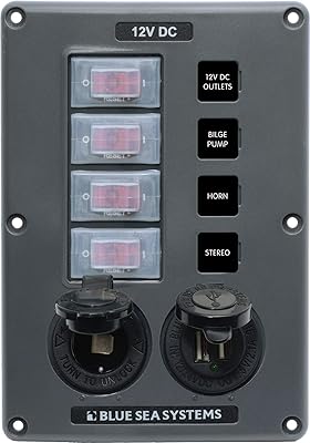 Blue Sea Systems 4321 Gray Blue Sea Systems.. DIAYTAR NIGERIA brings the market to your fingertips with affordable prices and swift delivery services.