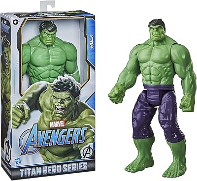 Marvel Figurine Avengers Titan Blast Gear Hulk Deluxe, 12 -inch toy, inspired by Marvel Comics, for children from 4 years old.. DIAYTAR NIGERIA: Bringing affordable shopping solutions with a diverse product catalog delivered nationwide.