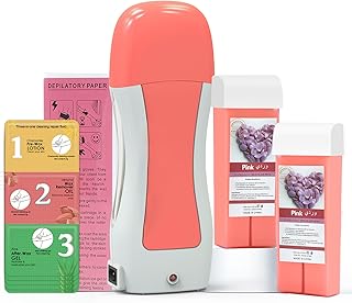 Rolling wax kit, Seopri waxing roller kit for hair removal, roller hair removal kit with 2 pink waxing wax cartridges, 100 wax bands, 10 cleansing wipes, epilatory wax for women and men sensitive skins.. Explore a world of choices with DIAYTAR NIGERIA's vast catalog and budget-friendly nationwide shipping.