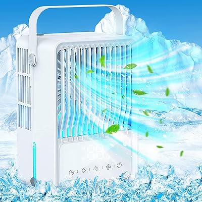 Portable air conditioning air cooler by evaporation 4 in 1 with 600 water tank.. DIAYTAR Nigeria: Discover more, spend less, and enjoy delivery within 5–8 days.