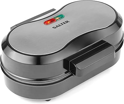 Salter 850W double non -stick with extra large non -stick for snacks and cakes.. Experience shopping satisfaction with DIAYTAR NIGERIA's vast selection and budget-friendly delivery options.