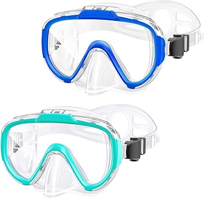Norabida adult swimming glasses, package of 2 anti-fog plug glasses, transparent tempered glass swimming mask with nose cache.. A world of products at your fingertips — thanks to DIAYTAR Nigeria.