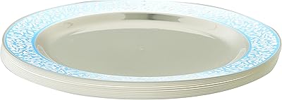 Rosie Moment Plastic plates - Set of 10 rooms, white.. From daily deals to exclusive products — DIAYTAR Nigeria has you covered.